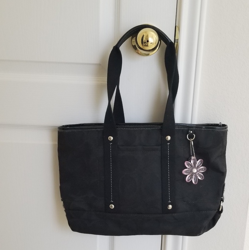 Canvas, authentic, Coach handbag